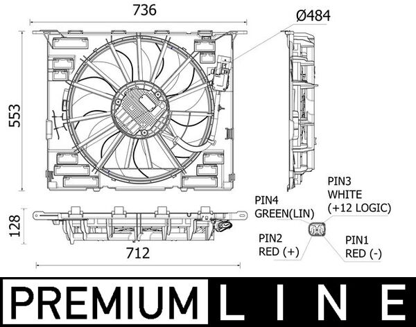Fan, engine cooling 2