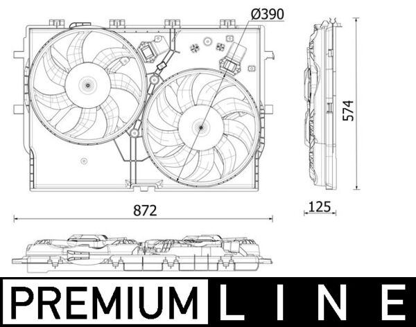 MAHLE CFF 550 000P...