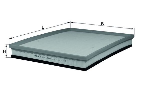 MAHLE LX 2080 Air Filter