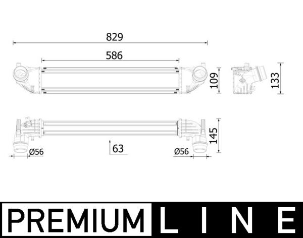 MAHLE CI 620 000P chladič...