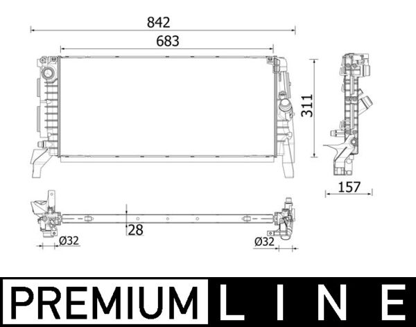 MAHLE CR 2201 000P...