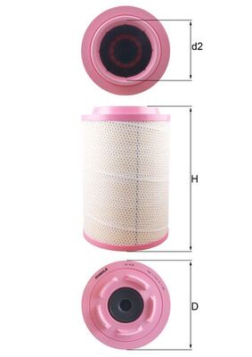 MAHLE LX 4131 Air Filter