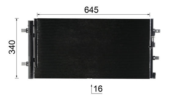 Condenser, air conditioning 5