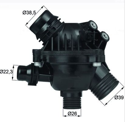 Thermostat, coolant