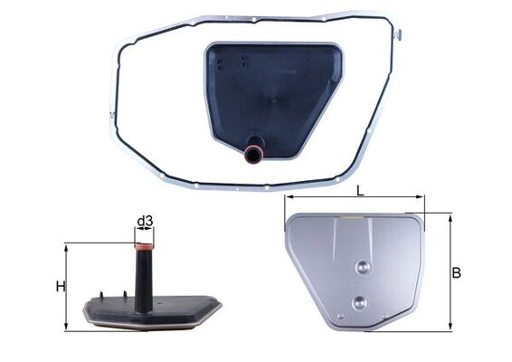 Hydraulic Filter, automatic transmission