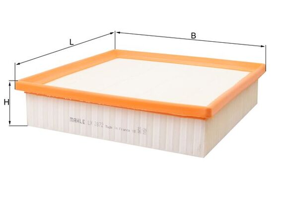MAHLE LX 2872 légszűrő JEEP...
