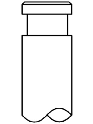 MAHLE 640 VE 30646 000 Βαλβίδα εισαγωγής Πλευρά εισαγωγής for NISSAN
