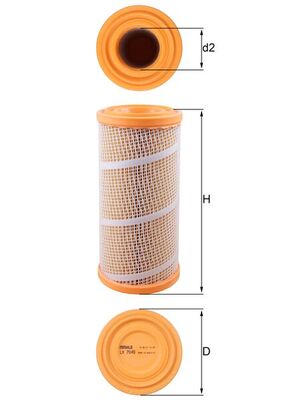 ALCO FILTER MD-8780 Luftfilter