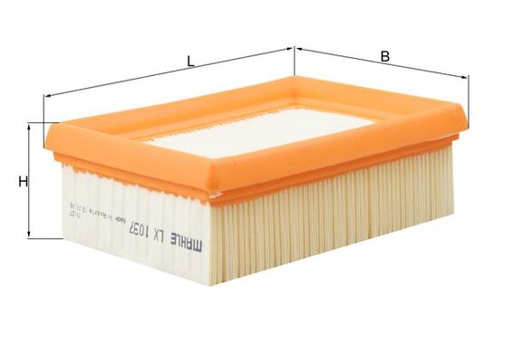 MAHLE LX 1037 Air Filter