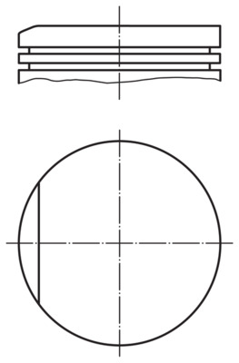 MAHLE 021 29 00 Piston for RENAULT