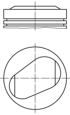 MAHLE 081 92 02 Píst