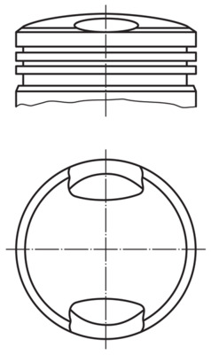 MAHLE 081 30 00 Píst