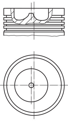 MAHLE 151 35 00 Πιστόνι for FENDT