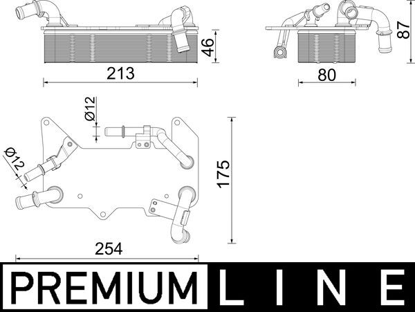 MAHLE CLC 287 000P маслен...