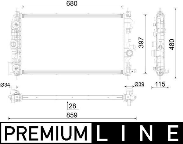 MAHLE CR 2591 000P...