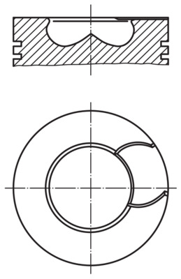 MAHLE 008 32 00 Piest