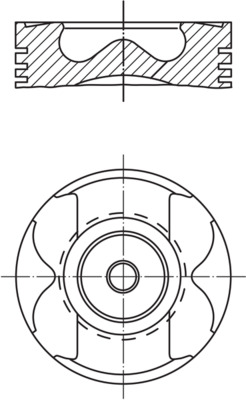 MAHLE 021 PI 00113 002 Píst