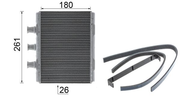 Heat Exchanger, interior heating 7