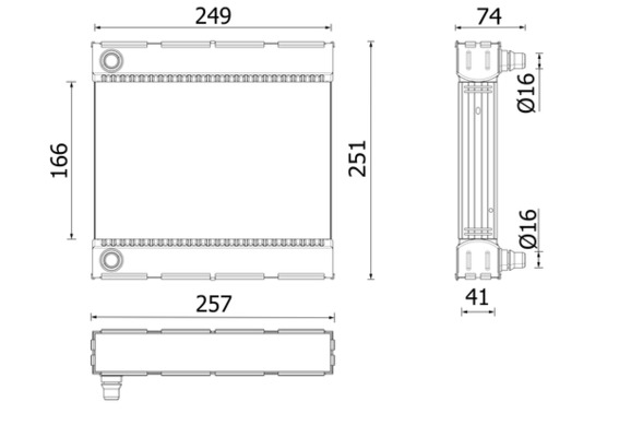 MAHLE CR 926 000P радиатор,...