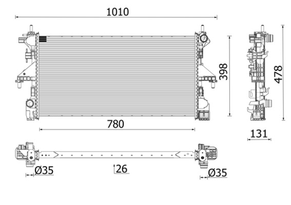 MAHLE CR 2631 000P...