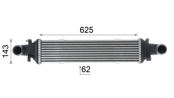 MAHLE CI 357 000P Intercooler