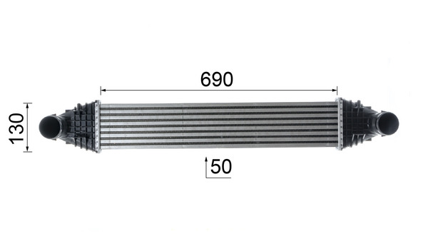 MAHLE CI 401 000P Intercooler
