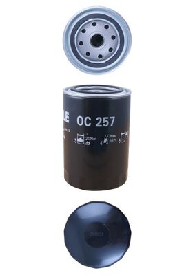 MAHLE OC 257 Oljefilter