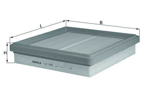 MAHLE LX 328 Air Filter for...