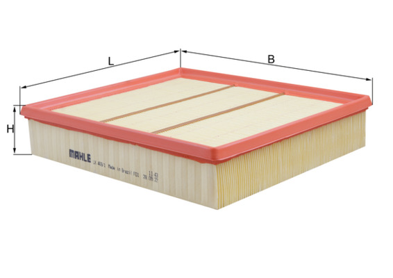 MAHLE LX 469/1 légszűrő AUDI