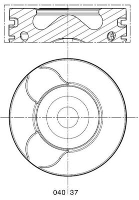 MAHLE 040 37 02 бутало