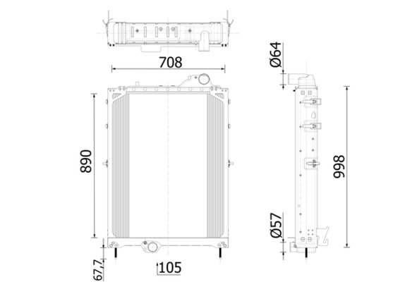 MAHLE CR 2560 000P...