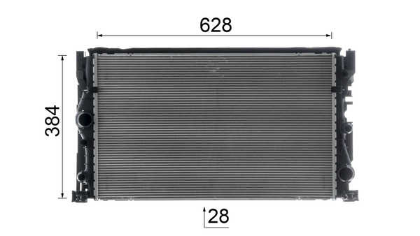 Radiator, engine cooling 6