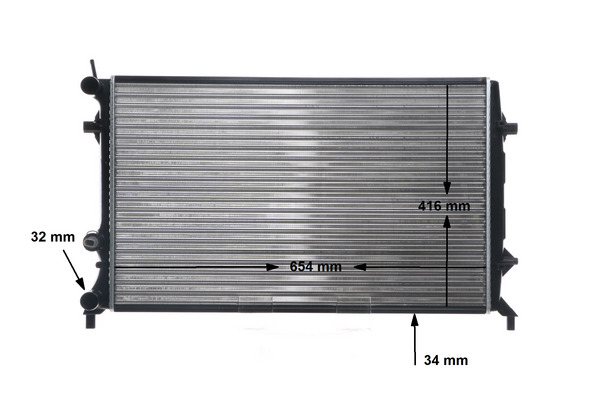 MAHLE CR 816 000S Radiator, engine cooling