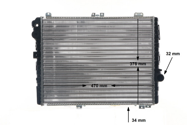 Radiator, engine cooling 12