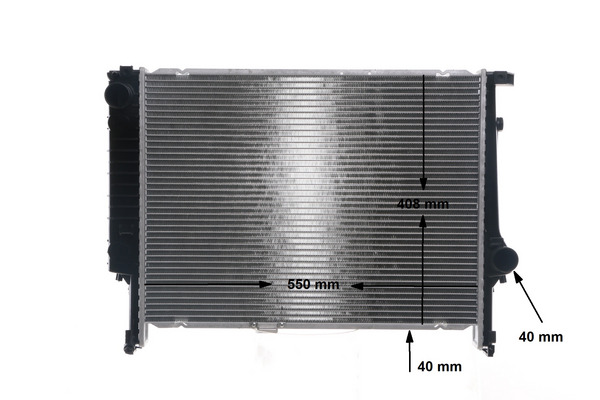 Radiator, engine cooling 12