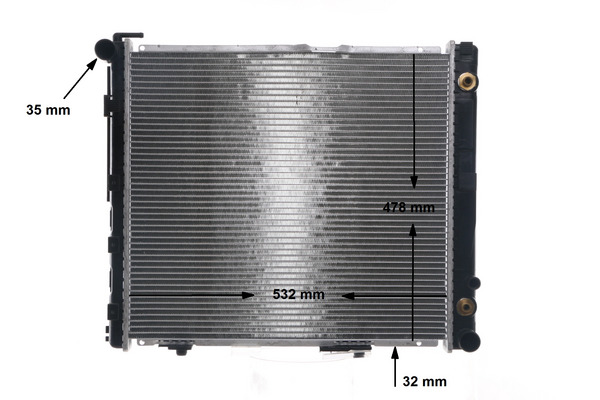 Radiator, engine cooling 12
