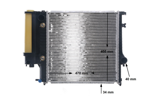 Radiator, engine cooling 12
