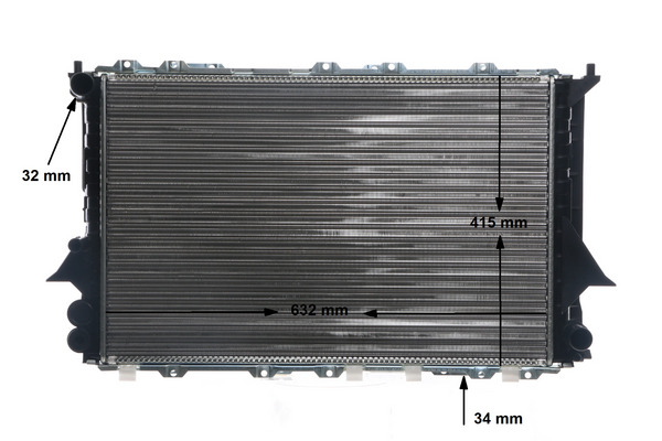 Radiator, engine cooling 13