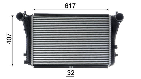 MAHLE CI 207 000P Intercooler