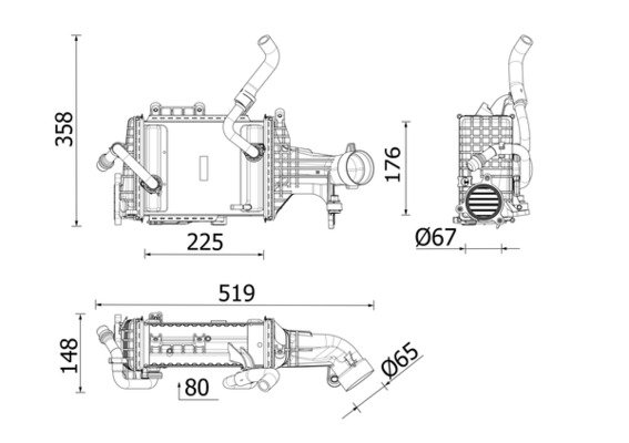 MAHLE CI 665 000P...