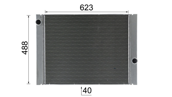 Radiator, engine cooling 7