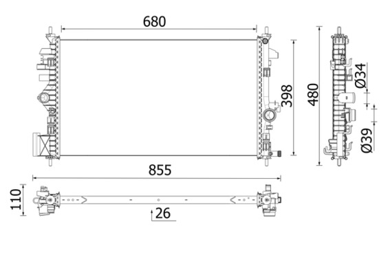 MAHLE CR 2265 000P...