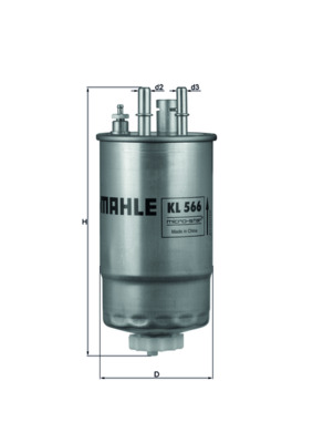 MAHLE KL 566 filtru...