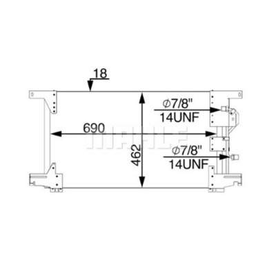 Condenser, air conditioning 5