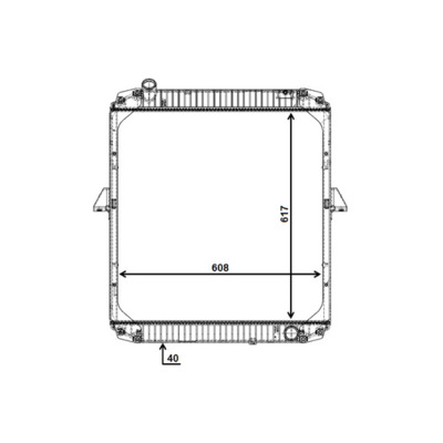 Radiator, engine cooling 3