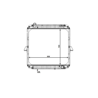 Radiator, engine cooling 3