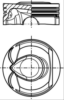 MAHLE 039 PI 00123 002 бутало