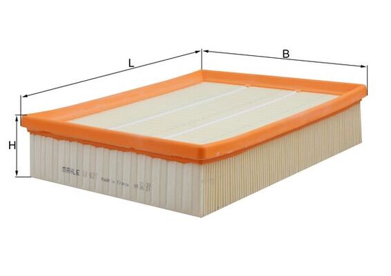 MAHLE LX 821 Air Filter for...