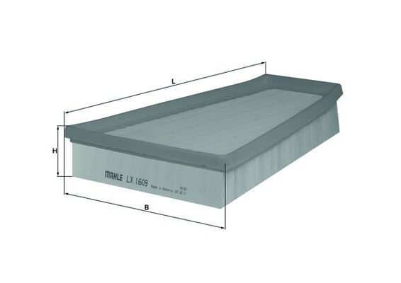 MAHLE LX 1609 Air Filter