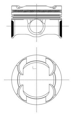 MAHLE 081 PI 00130 002 бутало